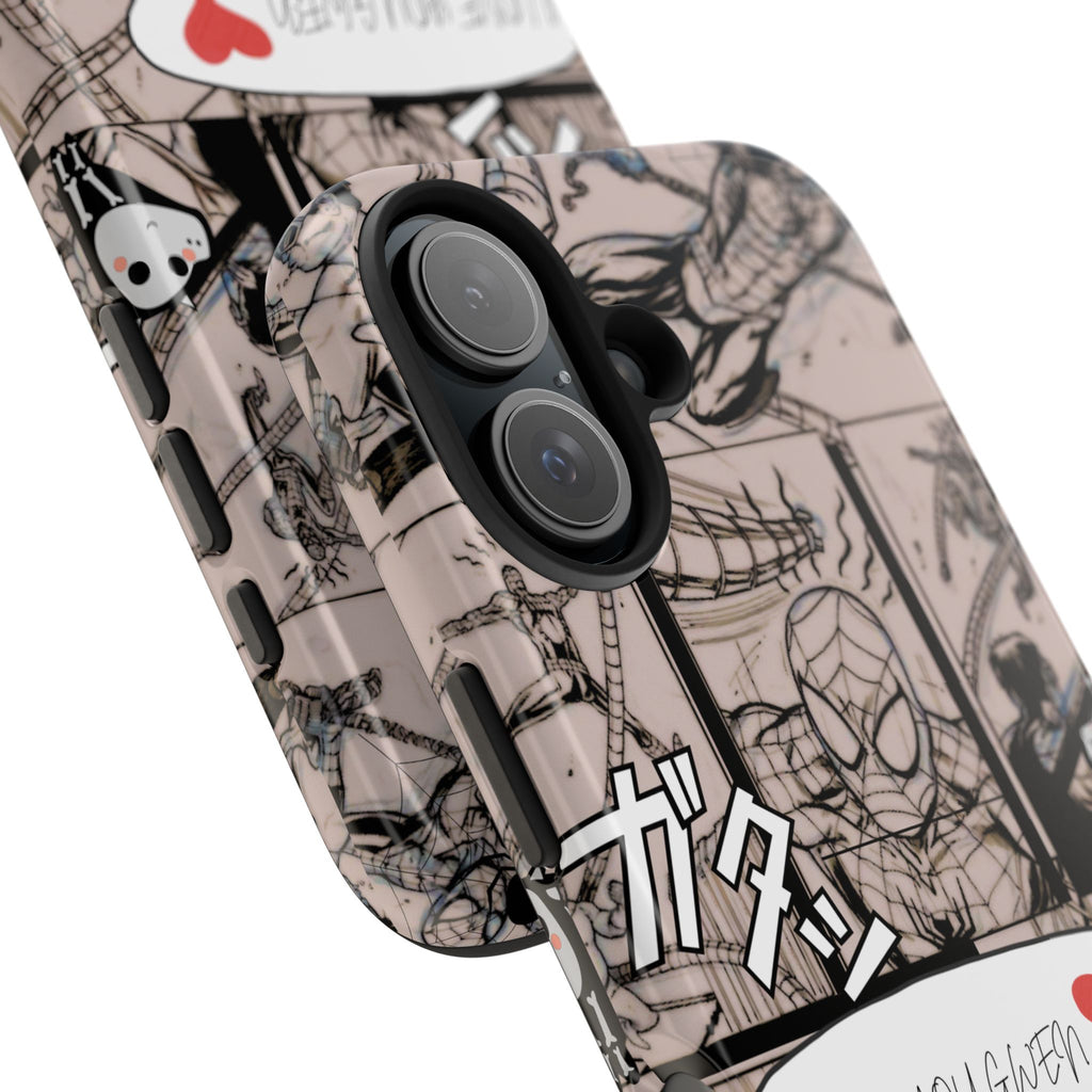 Comic Panel Tough Phone Case — "I Love You Gwen" Graphic