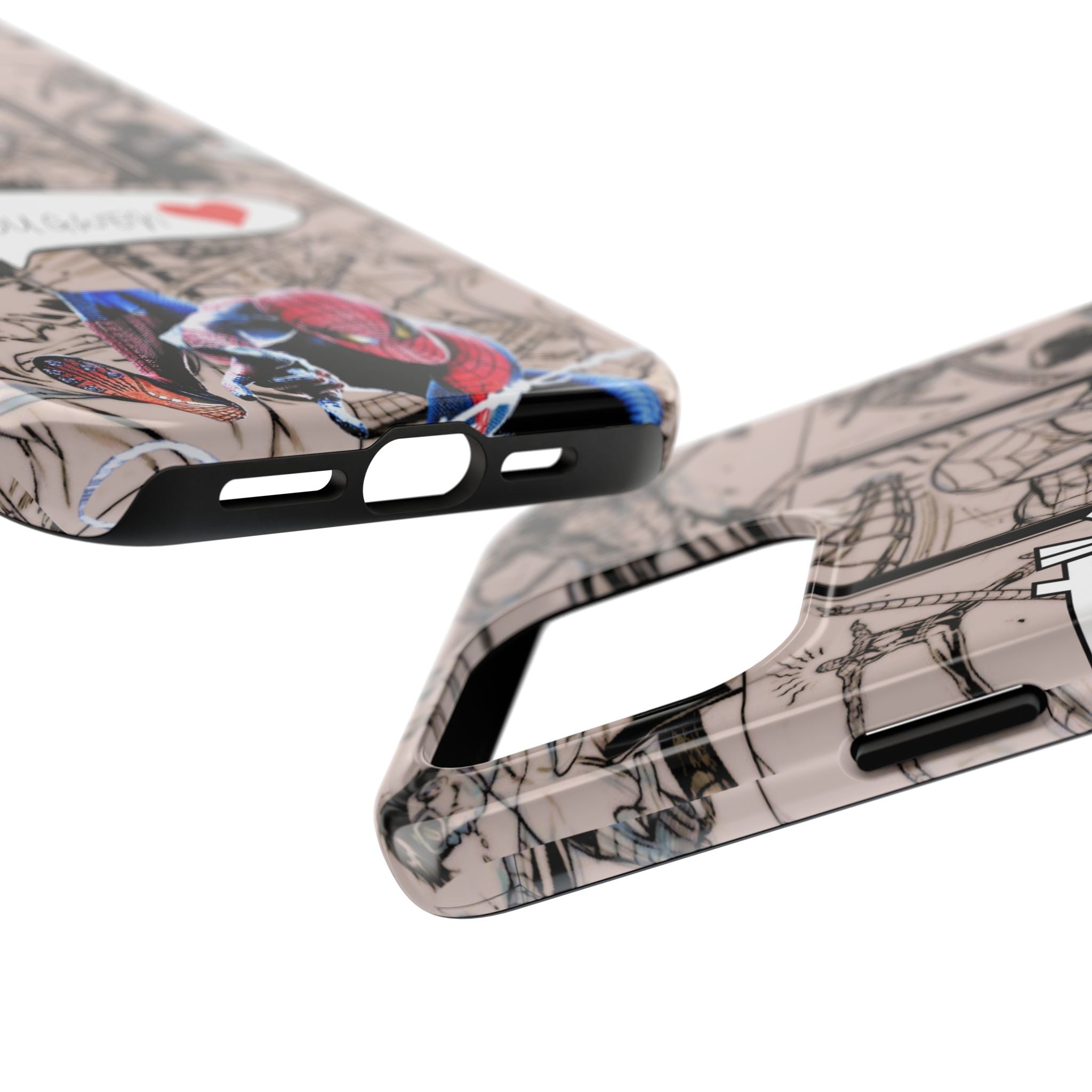 Comic Panel Tough Phone Case — "I Love You Gwen" Graphic
