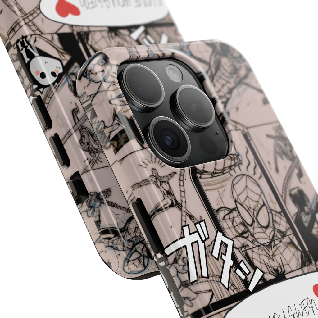 Comic Panel Tough Phone Case — "I Love You Gwen" Graphic