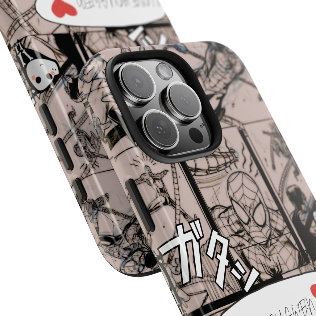 Comic Panel Tough Phone Case — "I Love You Gwen" Graphic