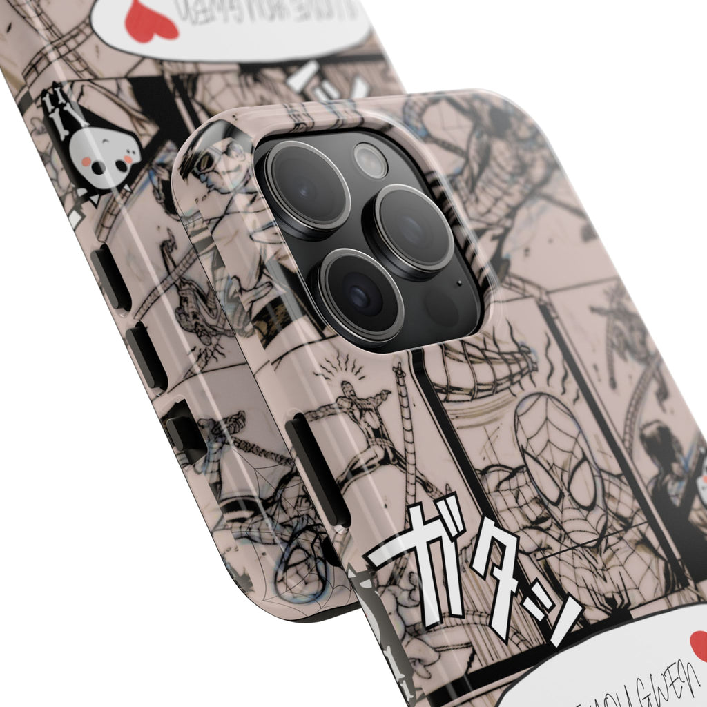 Comic Panel Tough Phone Case — "I Love You Gwen" Graphic